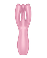 Satisfyer Threesome 3 Rechargeable Silicone Stimulator - Pink