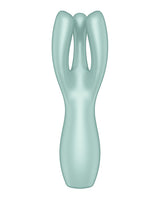 Satisfyer Threesome 3 Rechargeable Silicone Stimulator - Mint