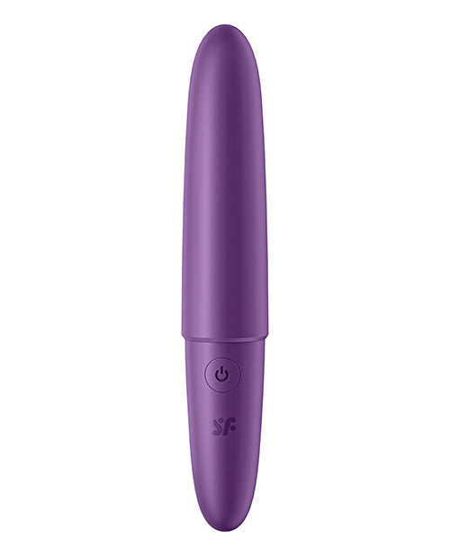 Satisfyer Ultra Power Bullet 6 Rechargeable Silicone Bullet Vibrator - Purple