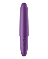 Satisfyer Ultra Power Bullet 6 Rechargeable Silicone Bullet Vibrator - Purple