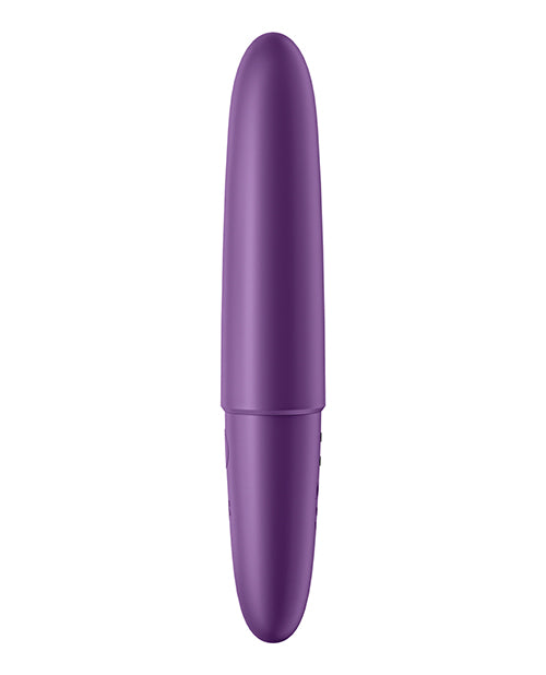 Satisfyer Ultra Power Bullet 6 Rechargeable Silicone Bullet Vibrator - Purple