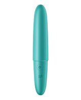 Satisfyer Ultra Power Bullet 6 Rechargeable Silicone Bullet Vibrator - Teal