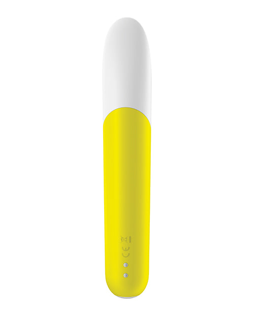 Satisfyer Ultra Power Bullet 7 Rechargeable Silicone Bullet Vibrator - Yellow