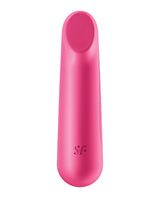 Satisfyer Ultra Power Bullet 3 Rechargeable Silicone Bullet Vibrator - Red