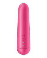 Satisfyer Ultra Power Bullet 3 Rechargeable Silicone Bullet Vibrator - Red