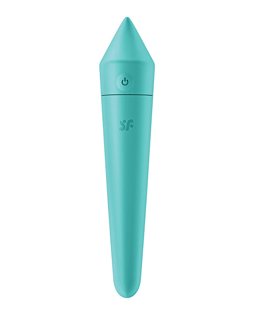 Satisfyer Ultra Power Bullet 8 Rechargeable Silicone Bullet Vibrator - Teal