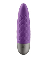 Satisfyer Ultra Power Bullet 5 Rechargeable Silicone Bullet Vibrator - Purple