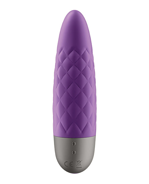 Satisfyer Ultra Power Bullet 5 Rechargeable Silicone Bullet Vibrator - Purple