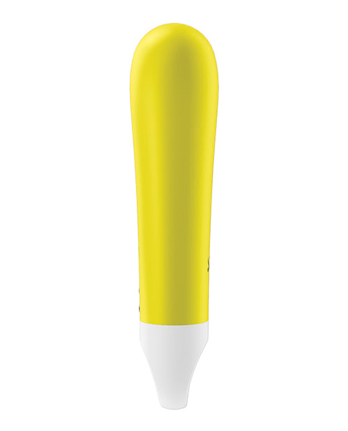 Satisfyer Ultra Power Bullet 1 Rechargeable Silicone Bullet Vibrator - Yellow