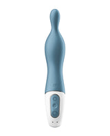 Satisfyer A-Mazing 1 Silicone Vibrating Stimulator - Blue