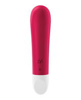 Satisfyer Ultra Power Bullet 1 Rechargeable Silicone Bullet Vibrator - Red