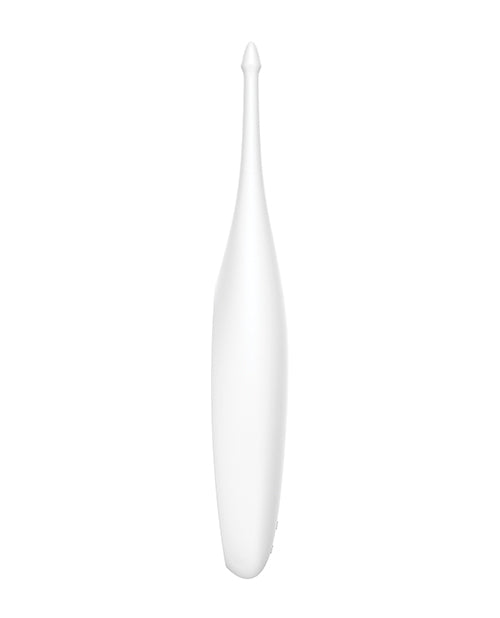 Satisfyer Twirling Fun Silicone Vibrator - White