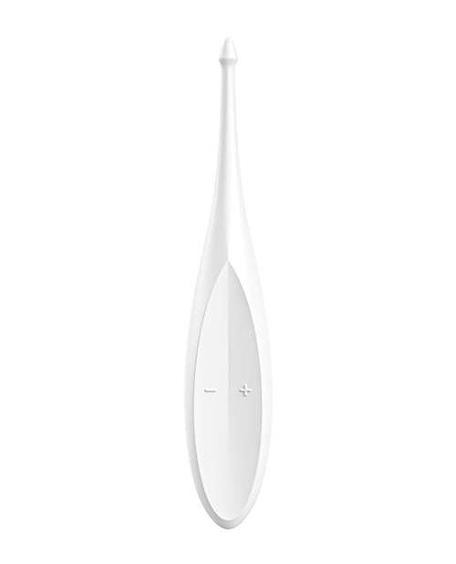 Satisfyer Twirling Fun Silicone Vibrator - White