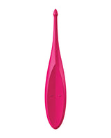 Satisfyer Twirling Fun Silicone Vibrator - Magenta