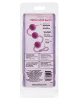 First Time Triple Lover Kegel Balls - Pink