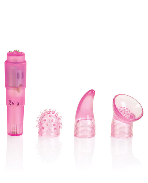 First Time Travel Teaser Wand Massager Kit - Pink