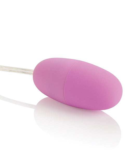 First Time Satin Teaser Bullet with Wired Remote Control - Pink