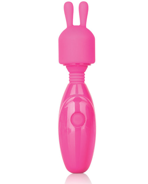 Tiny Teasers Bunny USB Rechargeable Mini Wand - Pink
