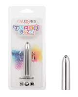 Turbo Buzz Classic Bullet Stimulator - Silver