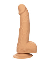 Silicone Studs Realistic Dildo 6in - Vanilla