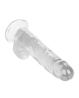 Size Queen Dildo 8in - Clear