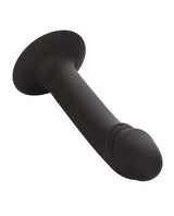 Silicone Curved Anal Stud - Black