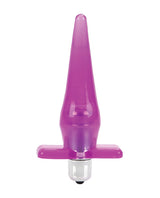 Mini Vibro Tease Vibrating Butt Plug - Pink