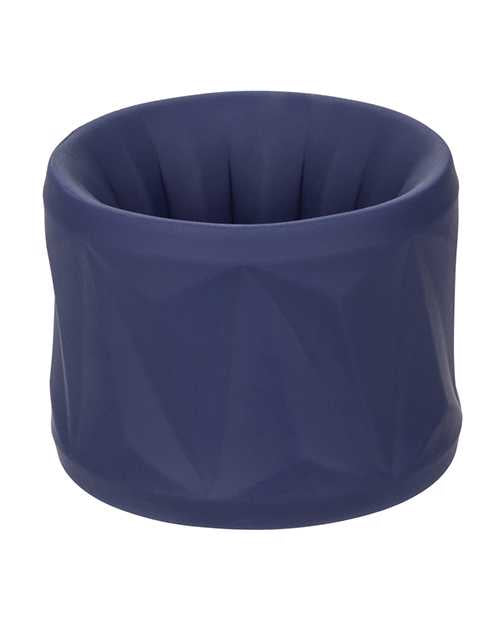 Viceroy Reverse Stamina Ring Silicone Cock Ring - Blue