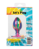 Cheeky Tie-Dye Silicone Plug Medium - Multicolor