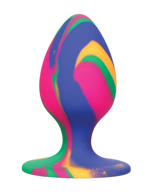 Cheeky Tie-Dye Silicone Plug Medium - Multicolor