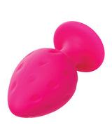 Cheeky Silicone Textured Anal Plugs Large/Small (Set of 2) - Pink