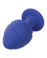 Cheeky Silicone Textured Anal Plugs Large/Small (Set of 2) - Purple