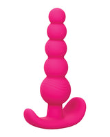 Cheeky X-5 Beads Silicone Anal Probe - Pink