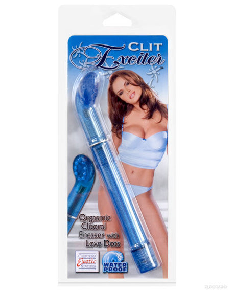 Clit Exciter w/Love Dots - Blue