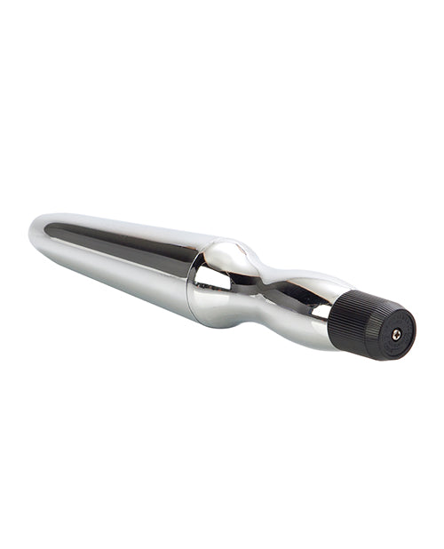 Vibrating Anal Probe - Silver