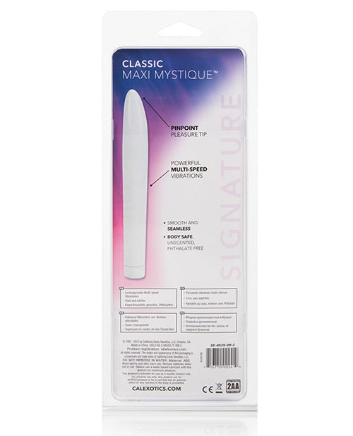 Classic Maxi Mystique Vibrator - White