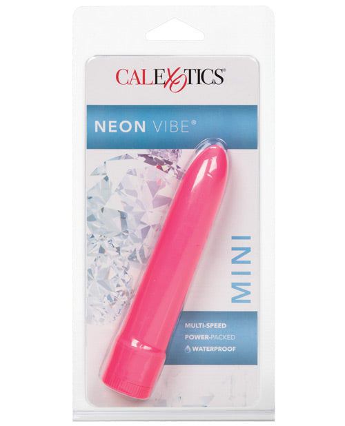 Neon Vibe Mini Vibrator - Pink