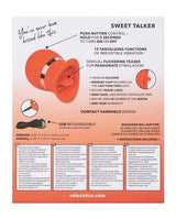 French Kiss Sweet Talker Silicone Clitoral Stimulator - Red