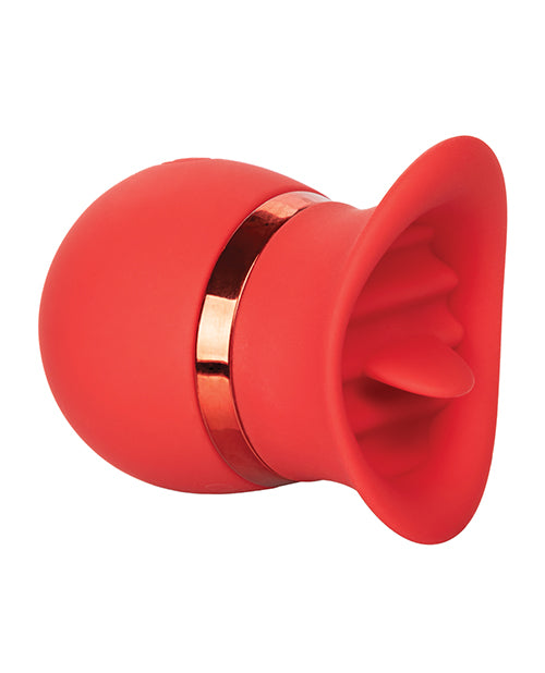 French Kiss Sweet Talker Silicone Clitoral Stimulator - Red