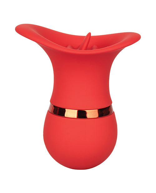 French Kiss Charmer Silicone Clitoral Stimulator - Red