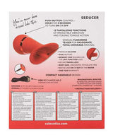 French Kiss Seducer Rechargeable Silicone Clitoral Stimulator - Red
