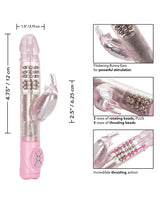 Jack Rabbit Thrusting Action Rabbit Vibrator- Pink
