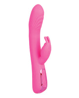 Jack Rabbit Elite Rocking Rabbit Silicone Rechargeable Rabbit Vibrator - Pink