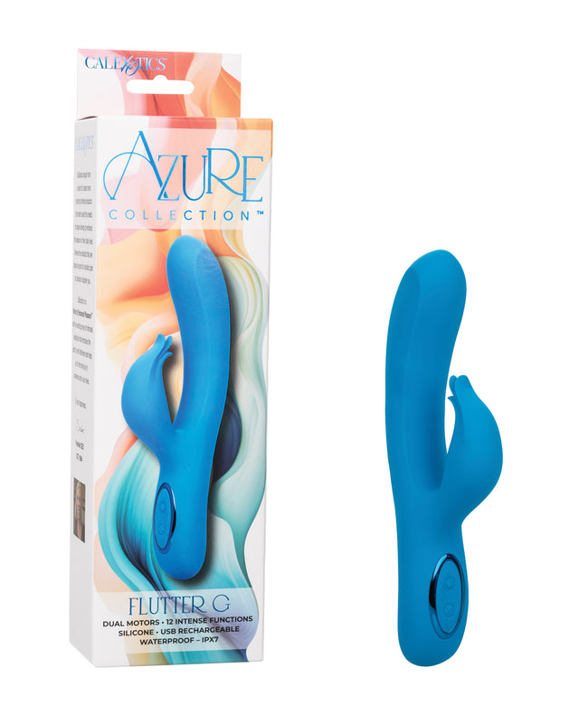 Azure Collection Flutter G Vibrator - Blue