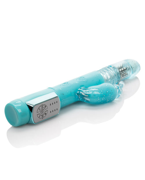 Dazzle Xtreme Thruster Beaded Rabbit Vibrator Waterproof Blue