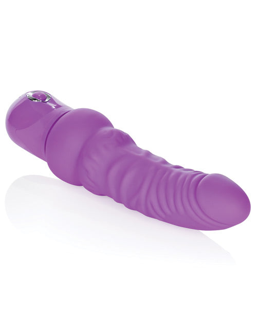 Bendie Stud Curvy Vibrator - Purple