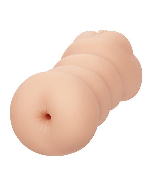 Cheap Thrills The Three-Way Dual End Stroker - Pussy and Ass - Vanilla