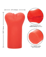 Cheap Thrills The She-Devil Stroker - Pussy - Red