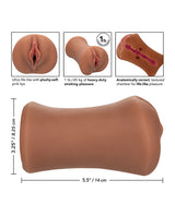 Stroke it Tight Masturbator - Pussy - Caramel