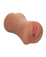 Stroke It Dual Entry Pussy and Ass - Chocolate